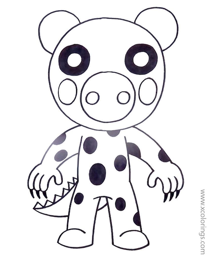 Piggy roblox coloring pages dinosaur peppa pig coloring pages super mario coloring pages avengers coloring pages