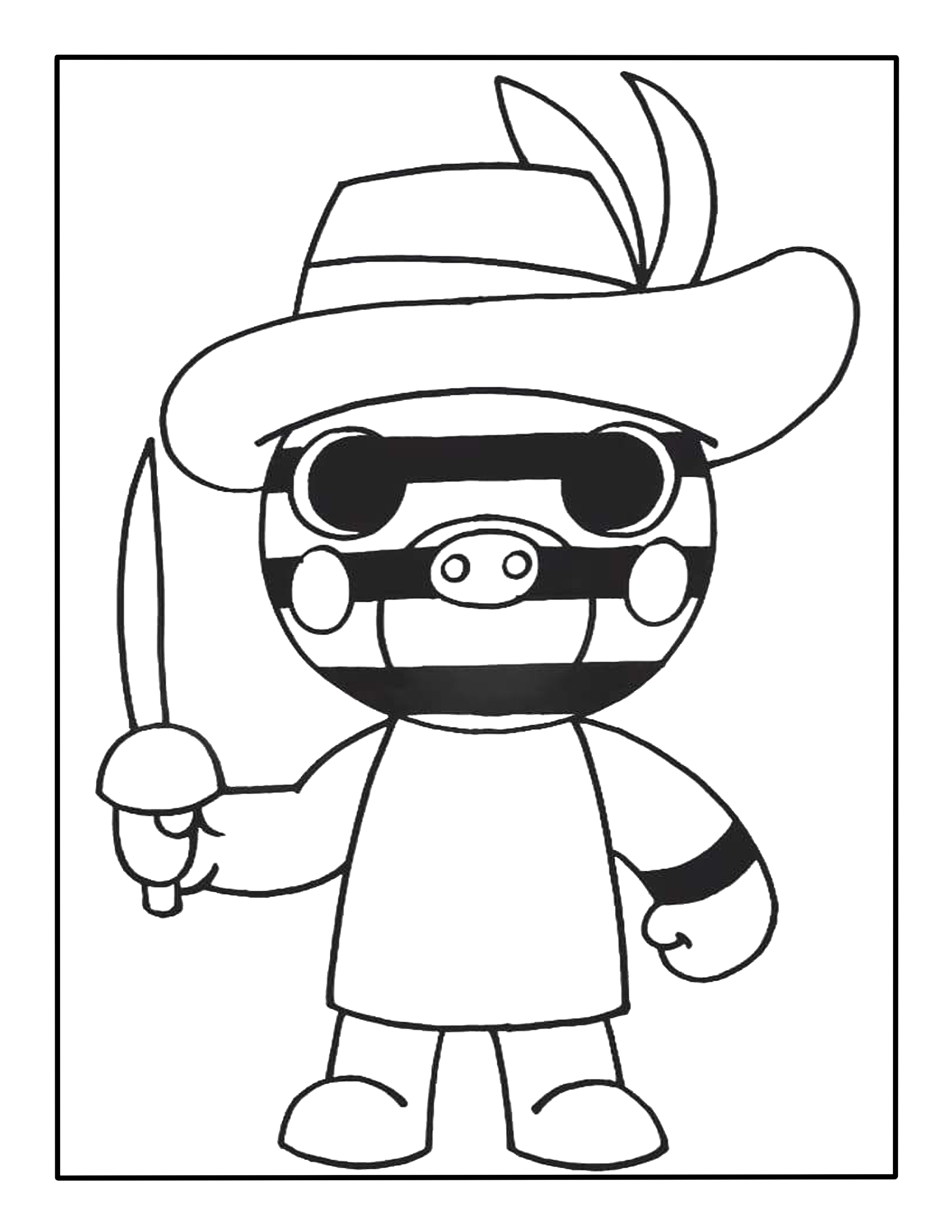 Zizzy coloring page â kimmi the clown
