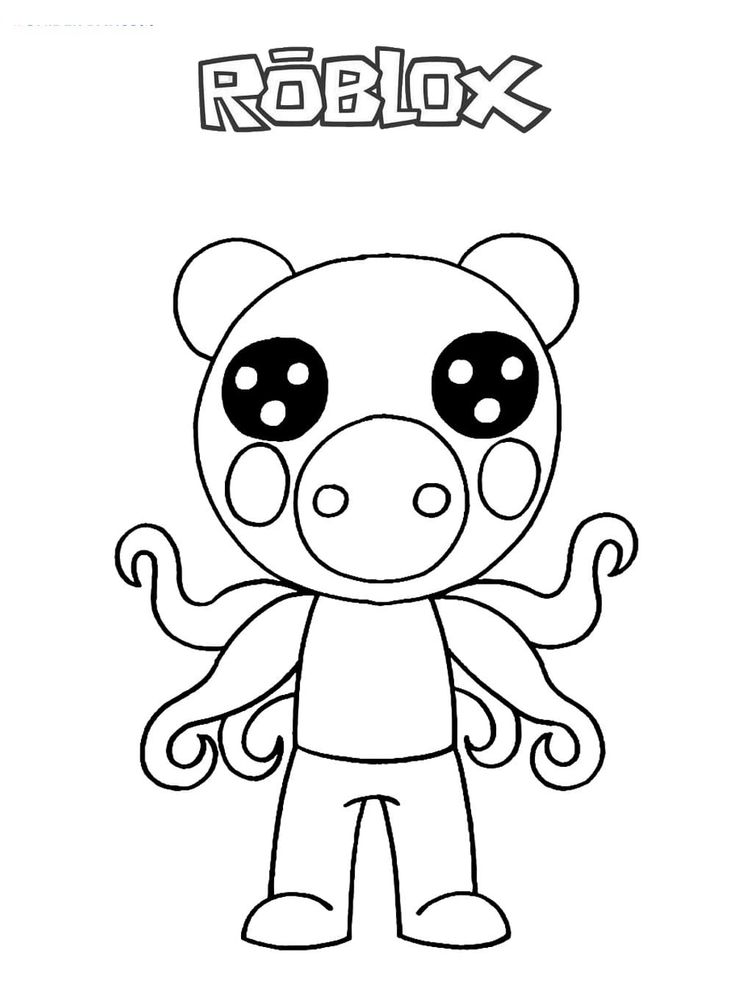 From printable piggy coloring pages pdf coloring pages piggy roblox
