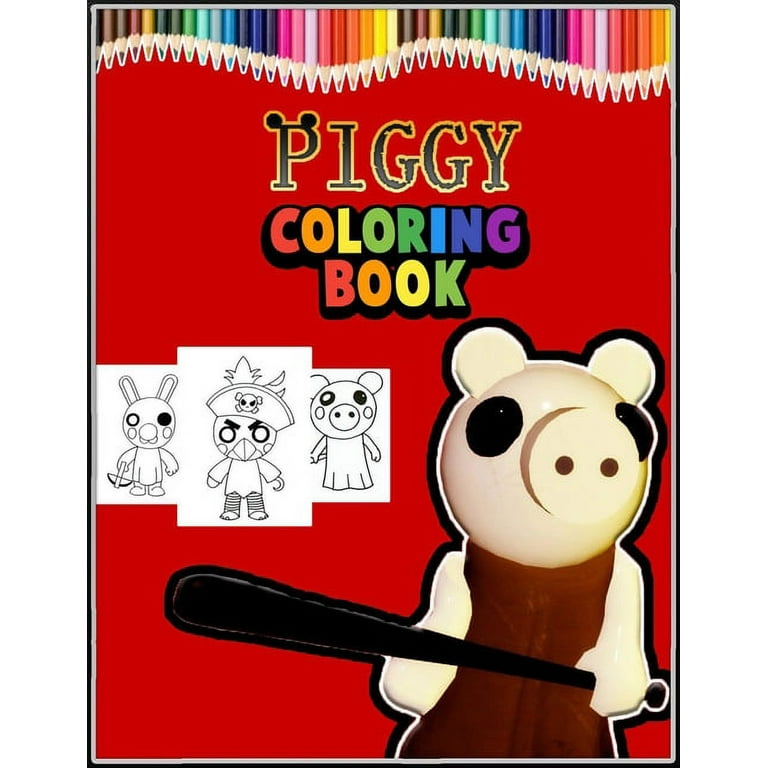 Piggy coloring book piggy and friends coloring book for those who love tigry dino mimi zompiggy teacher george skelly parasite soldier bunny torcher over pages of high quality x