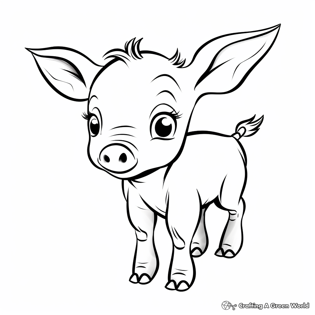 Piglet coloring pages