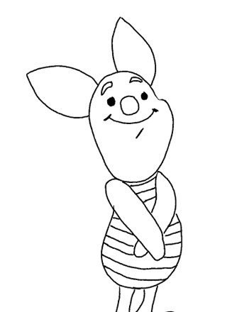 Winnie the pooh coloring page