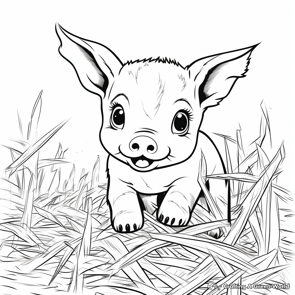 Piglet coloring pages