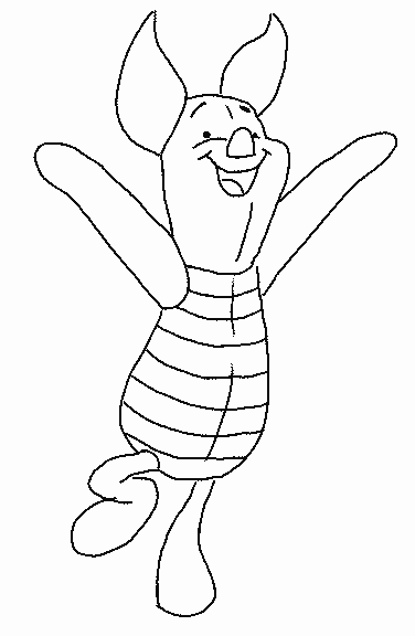 Best piglet coloring pages for kids