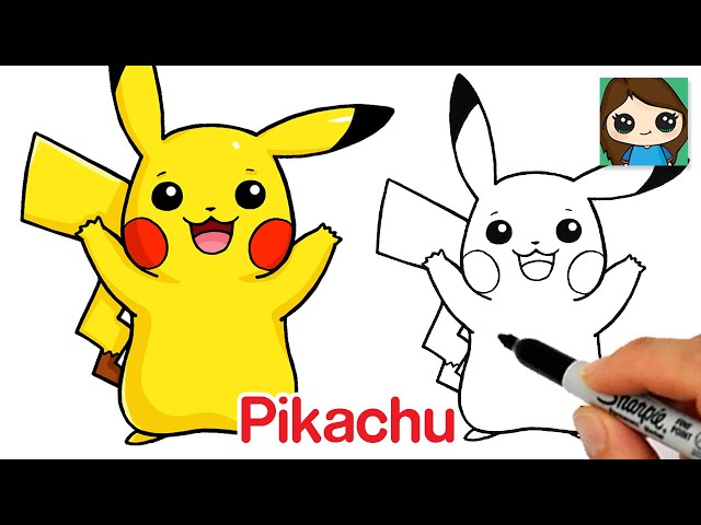 How to draw pikachu pokeon