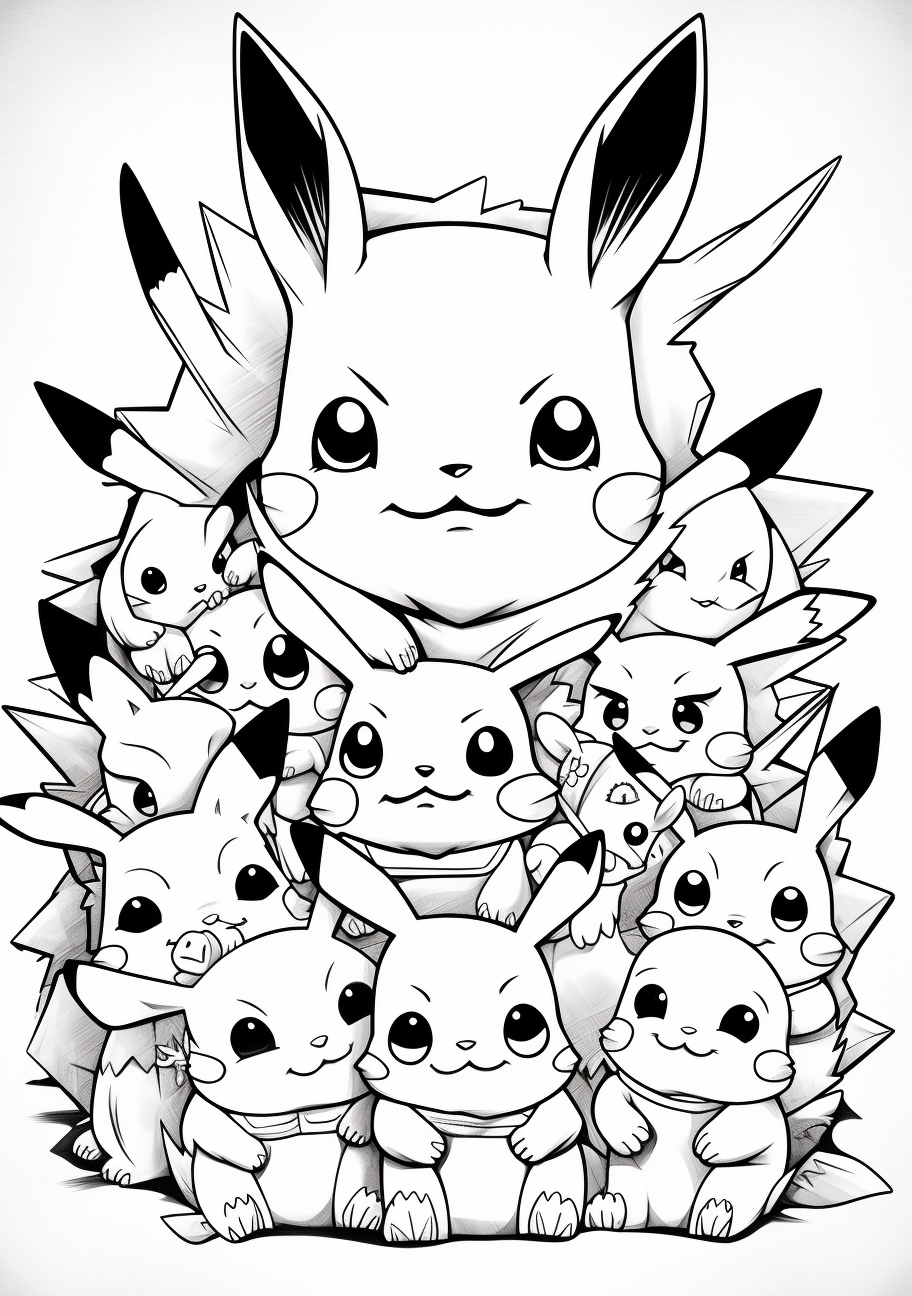 Cute pokemon coloring s