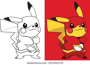 Pokemon coloring pages kids images stock photos d objects vectors