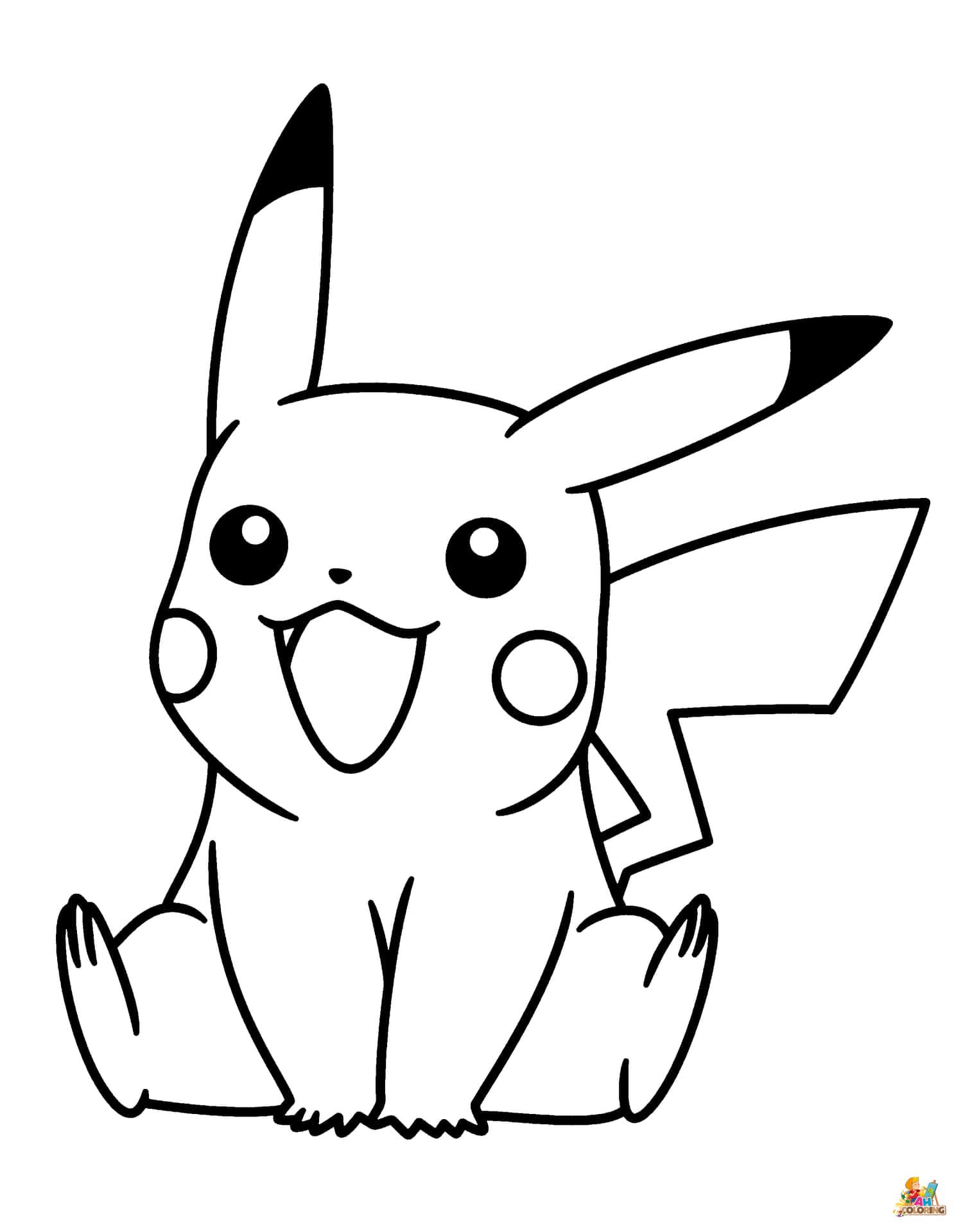 Get creative with pokemon coloring pages