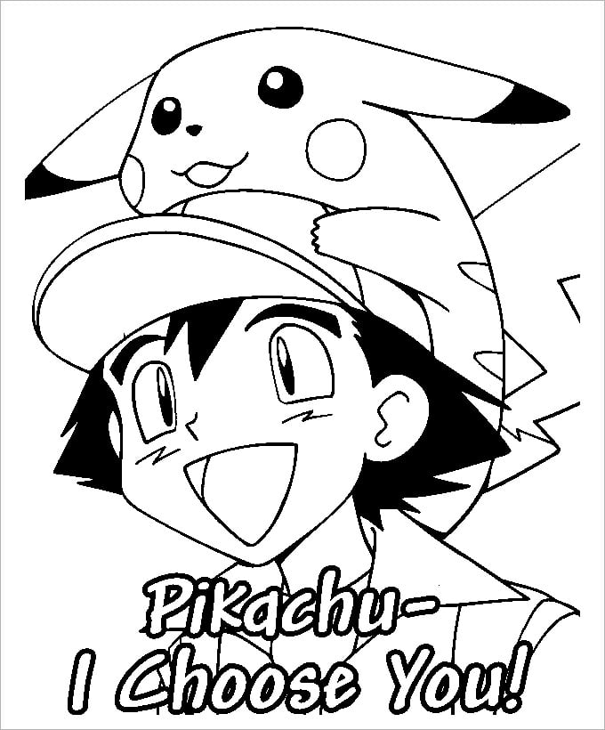 Pokemon coloring pages