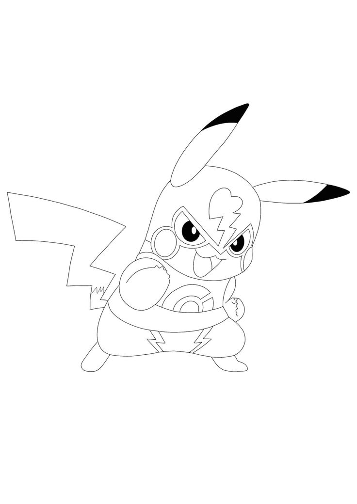 Pikachu wrestler loring pages