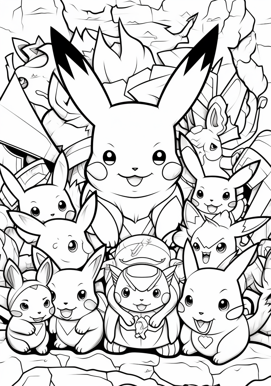 Cute pokemon coloring s