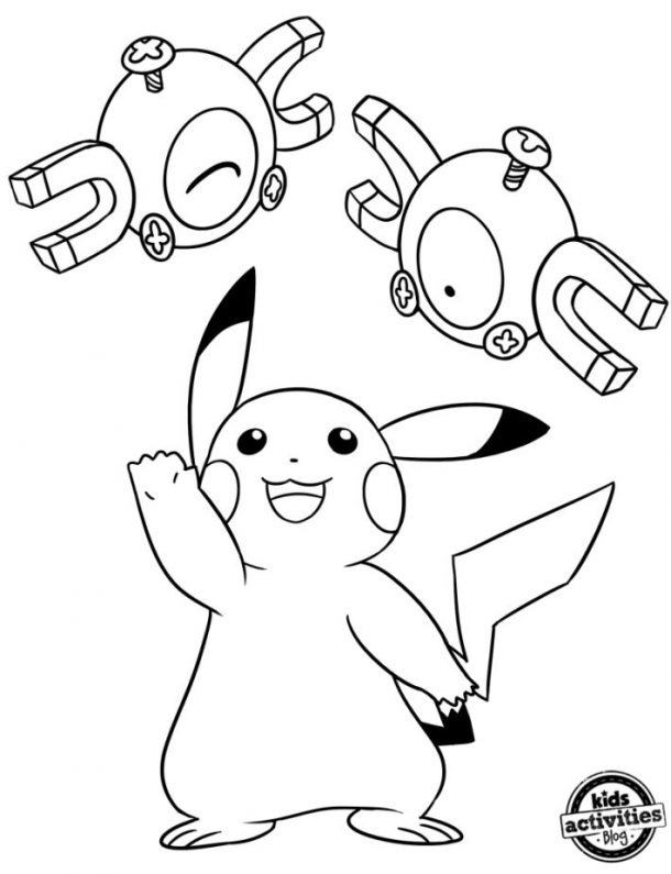 Free pokemon coloring pages with video drawing coloring tutorial kids activities blog