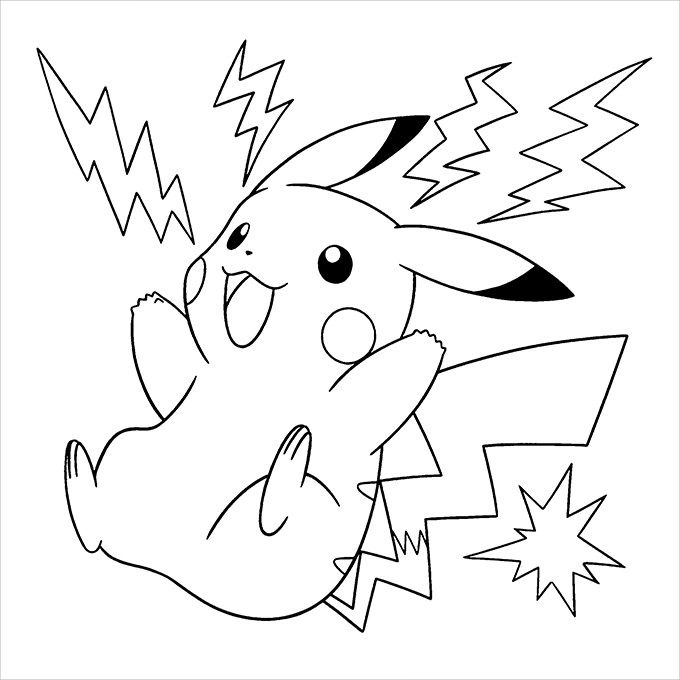 Printable coloring pages dessin pokemon ã imprimer coloriage pokemon coloriage pikachu