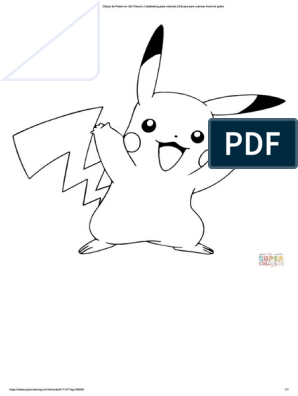 Dibujo de pokãmon go pikachu celebratin dibujos para colorear imprimir gratis pdf