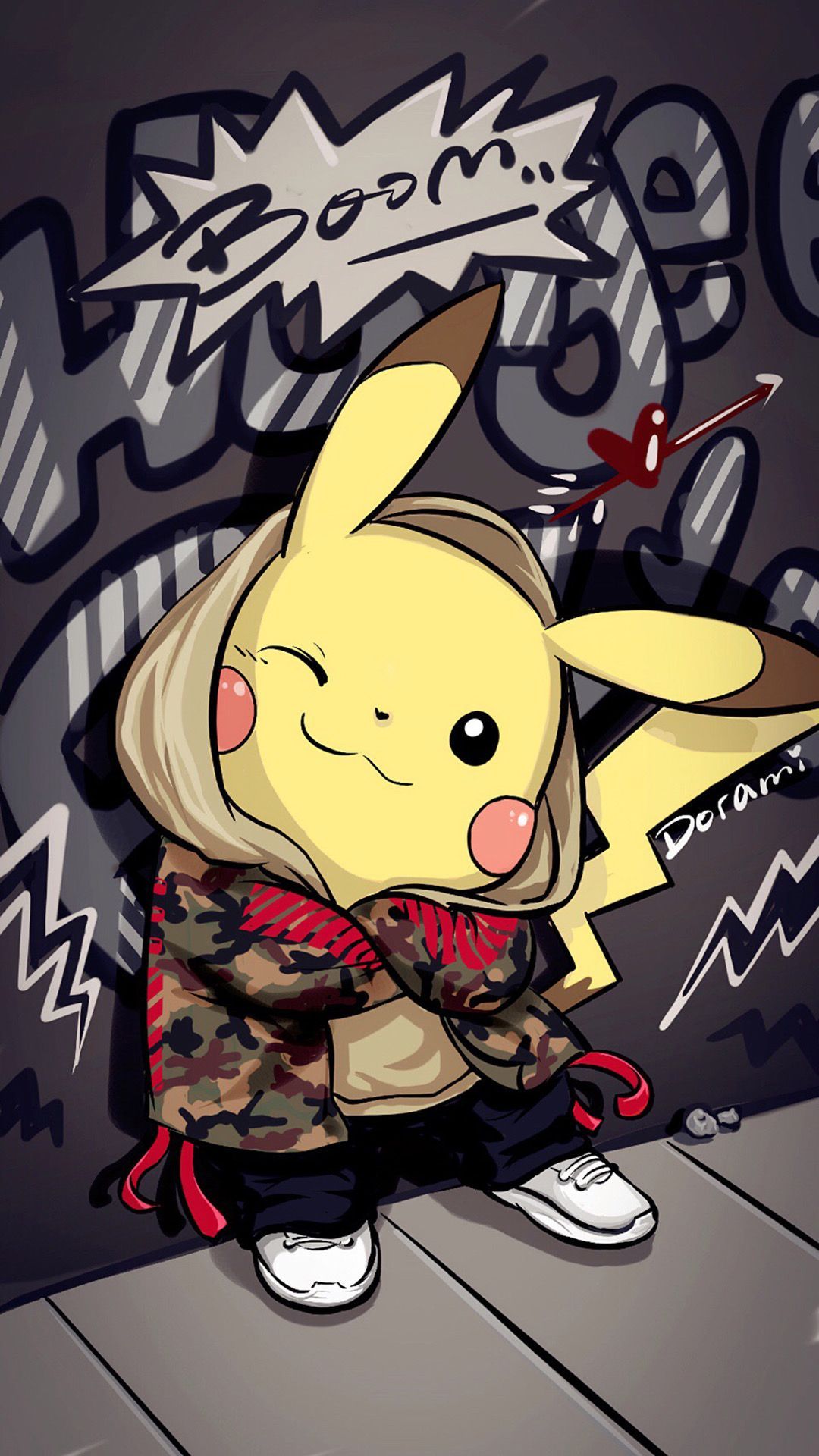 Pikachu Supreme wallpaper by Watty_Otaku - Download on ZEDGE™