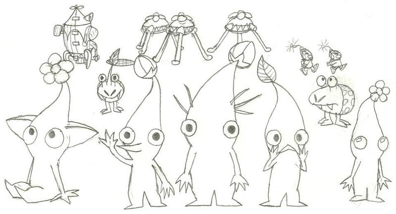 Random pikmin drawing by artisticbulbmin on