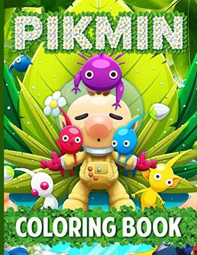 Pikmin coloring book coloring books for kid and adult