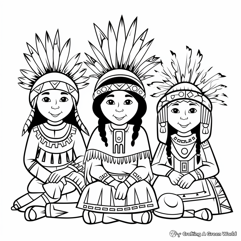 Thanksgiving for middle school coloring pages