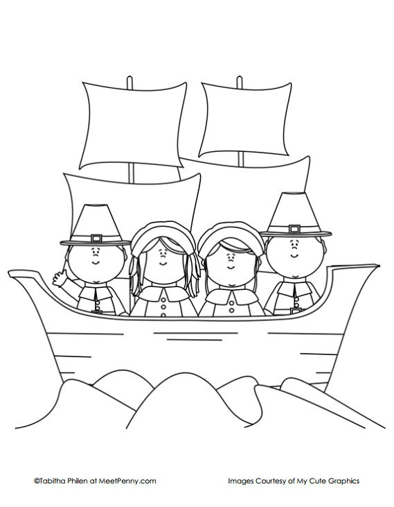 Thanksgiving coloring pages