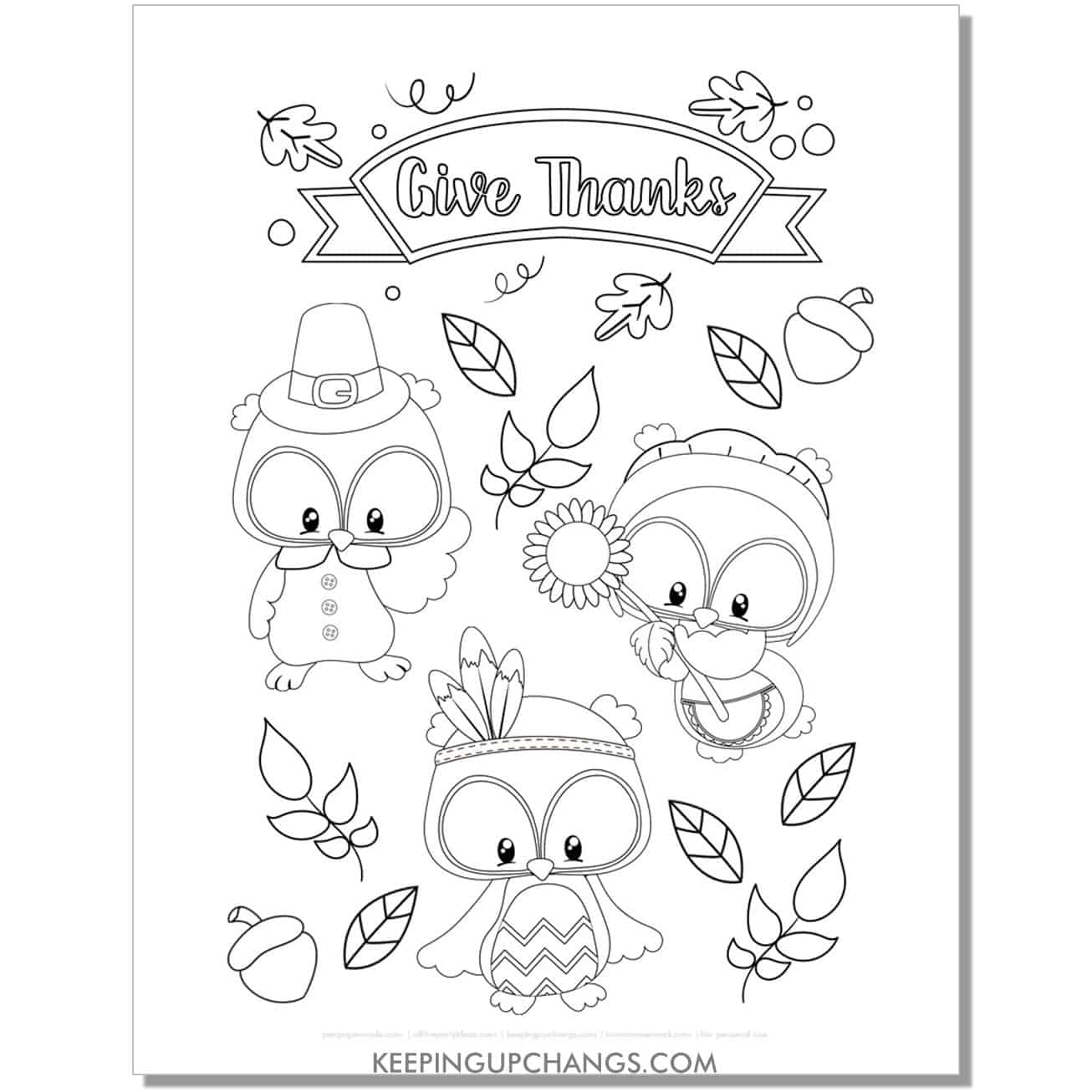 Free thanksgiving coloring pages sheets most popular printables