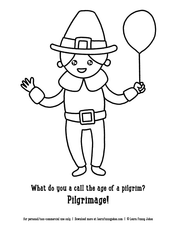 Drawing of a pilgrim on their birthday free printable coloring page free thanksgiving coloring pages coloring pages thanksgiving coloring pages