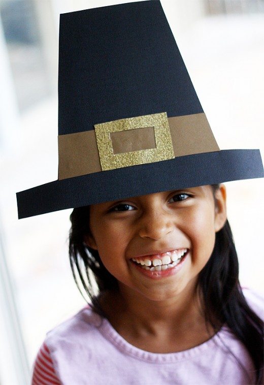 Kids pilgrim hat diy for thanksgiving alpha mom