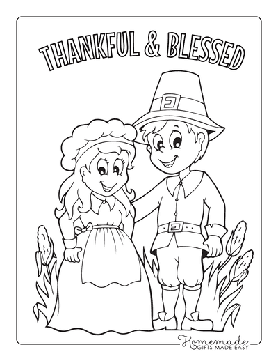 Free thanksgiving coloring pages for kids adults