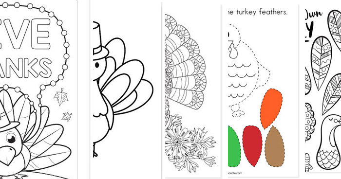 The best free thanksgiving coloring pages printable