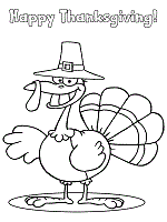 Pilgrims coloring pages