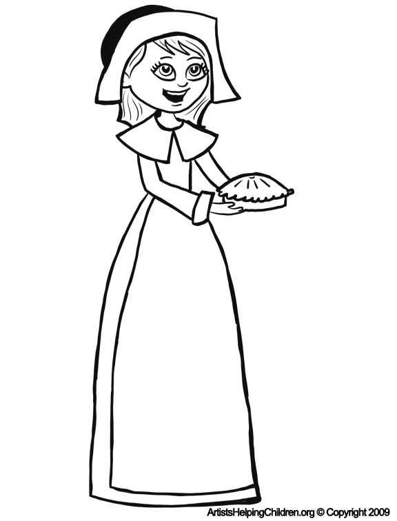 Thanksgiving pilgrim girls with pies coloring pages printouts turkey worksheets for kids free thanksgiving day coloring book printables coloring sheets pictures for children to celebrate thanksgiving