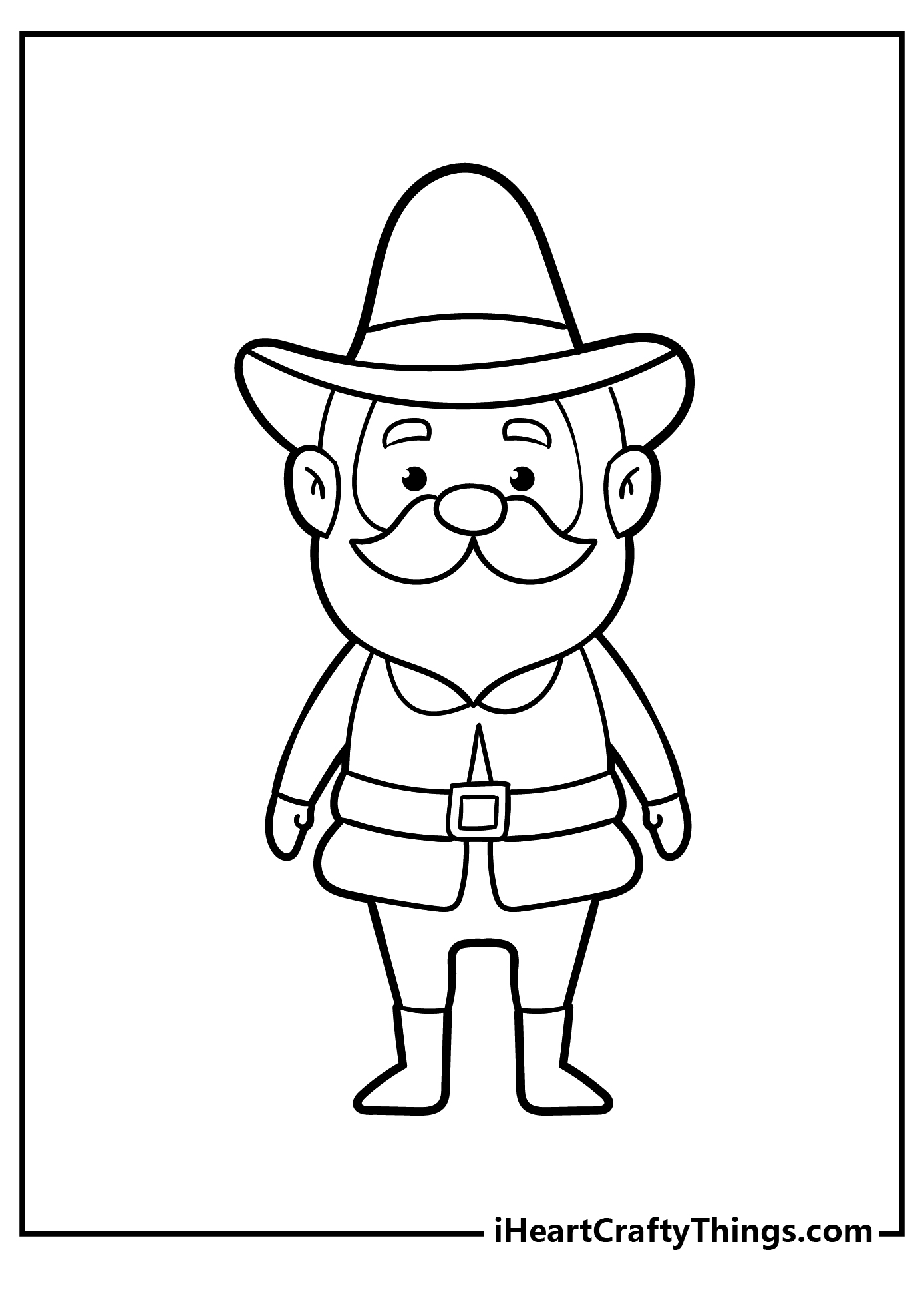 Pilgrim coloring pages free printables