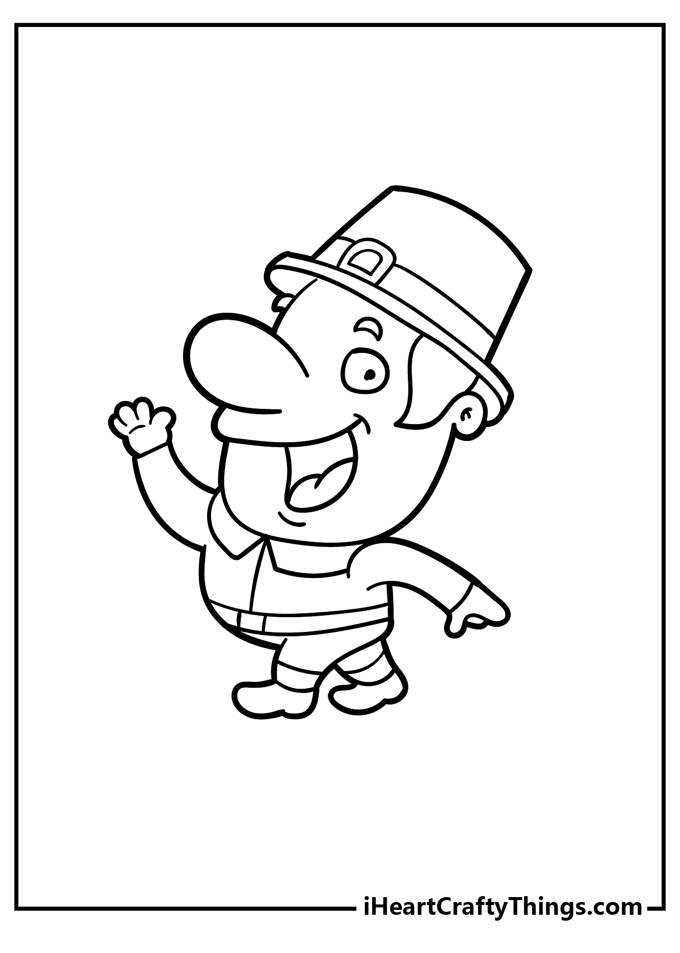 Pilgrim coloring pages free printables