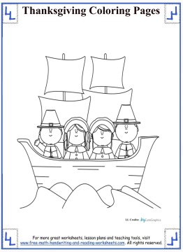 Thanksgiving coloring pages