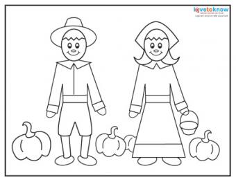 Free thanksgiving coloring pages