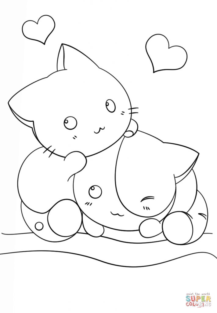 Printable coloring pages animal coloring pages cat coloring page cute coloring pages