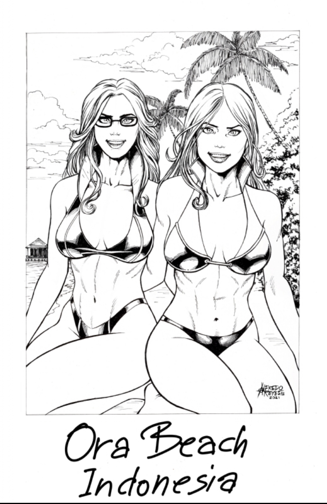 Grimm fairy tales swimsuit special interior pin