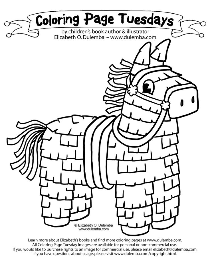 Dulemba coloring page tuesday