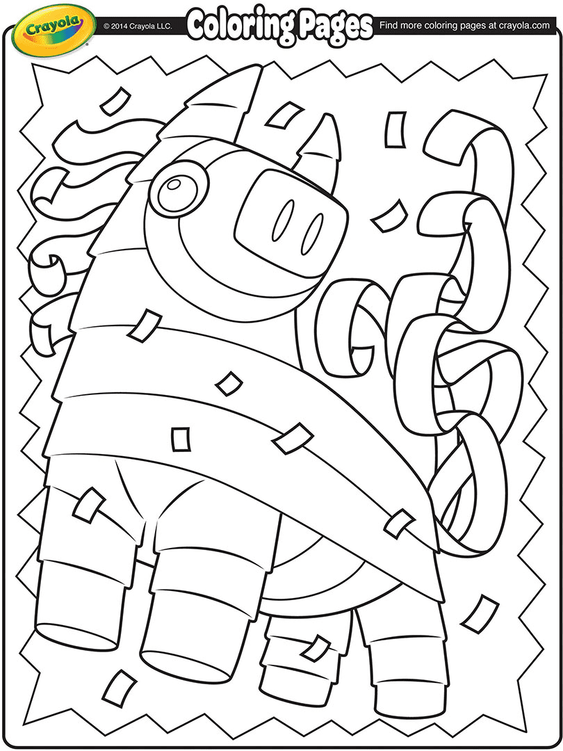 Cinco de mayo coloring pages printable for free download