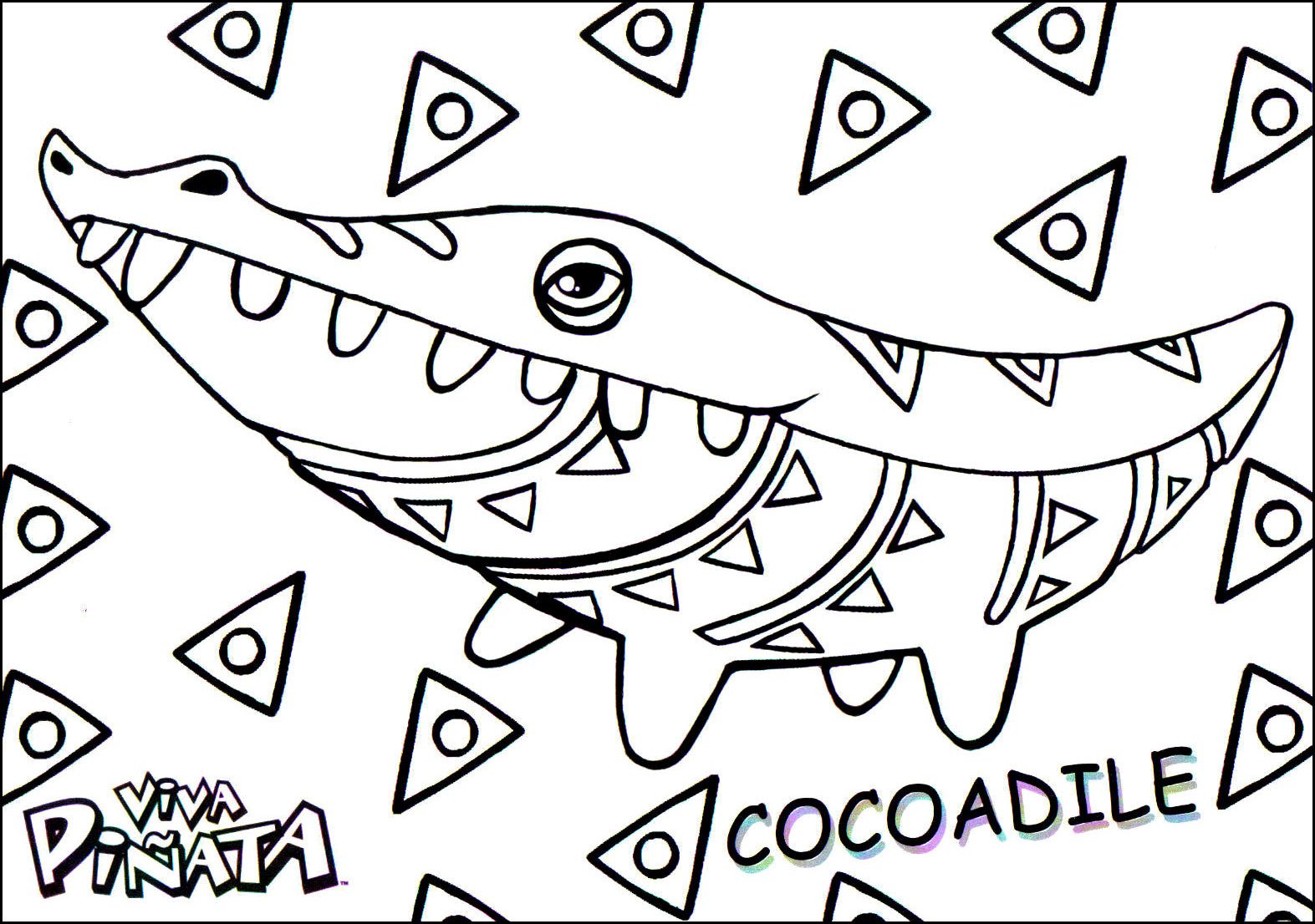 Rare ltd on x here you go as its nationalstressawarenessday weve unearthed some viva piãata colouring sheets to offer you a relaxing activity fit for a mostly relaxing game look after yourselves