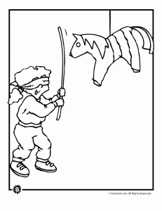 Cinco de mayo coloring pages animal jr