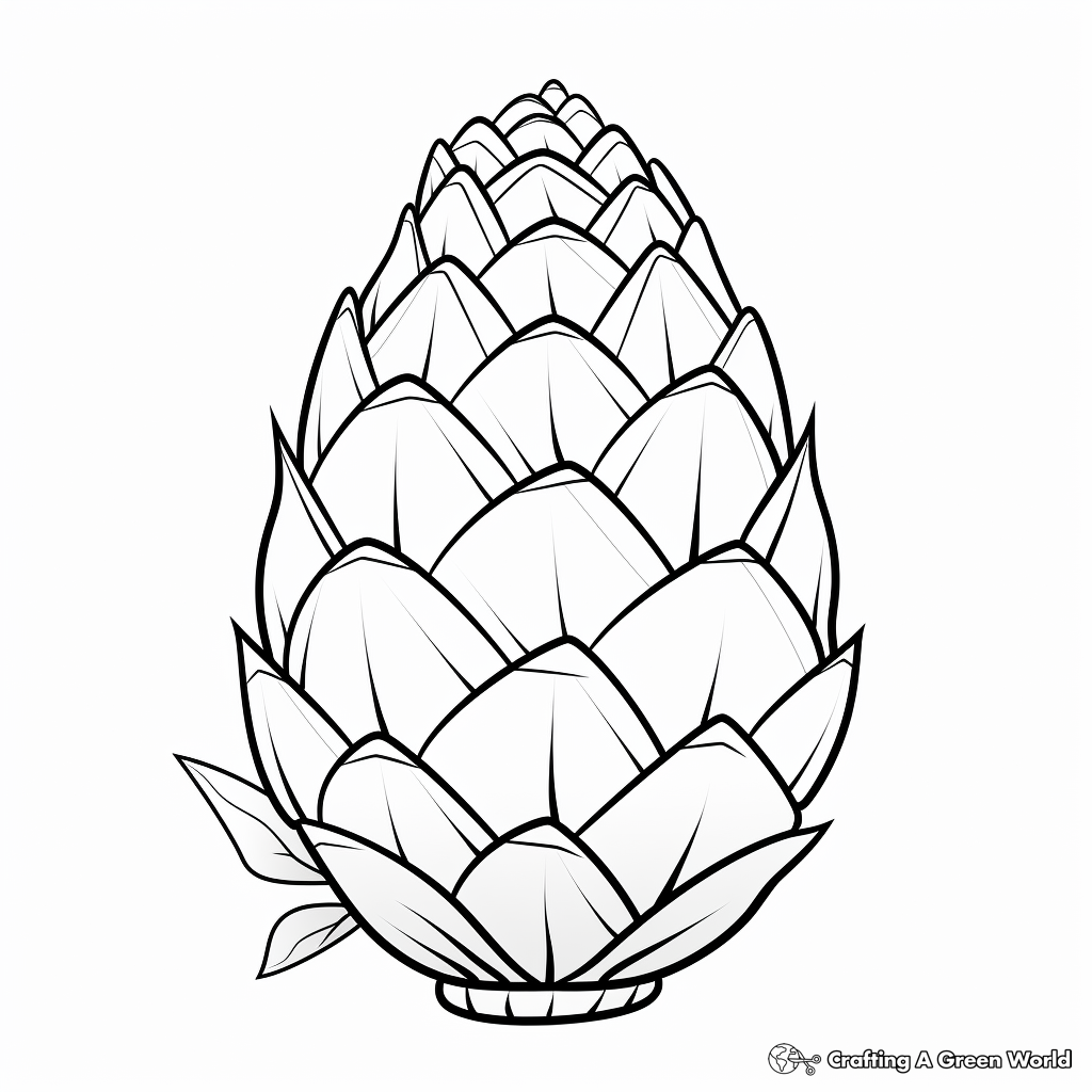 Acorn coloring pages