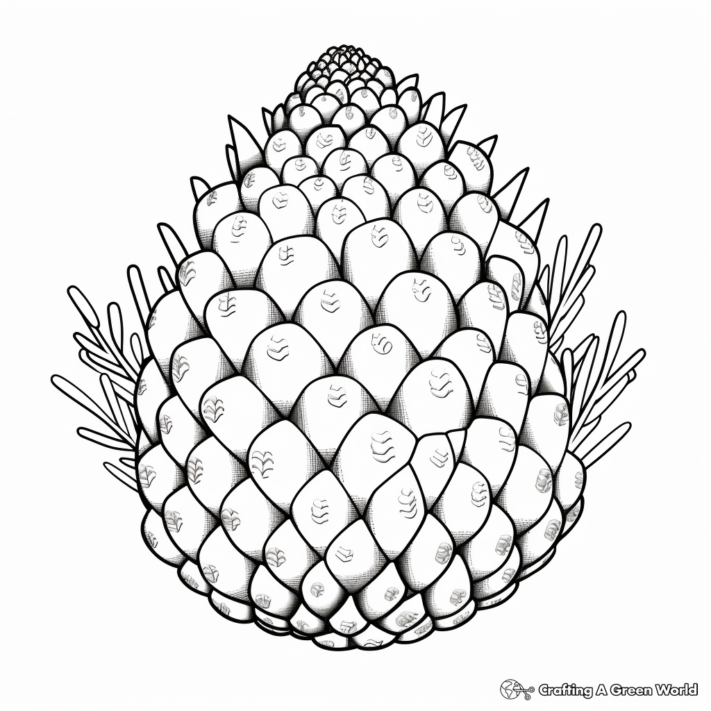 Acorn coloring pages