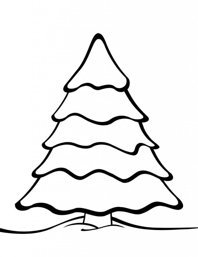 Free printable christmas tree templates