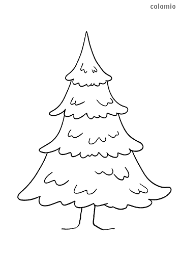 Pinetree coloring pages free printable pinetree coloring sheets