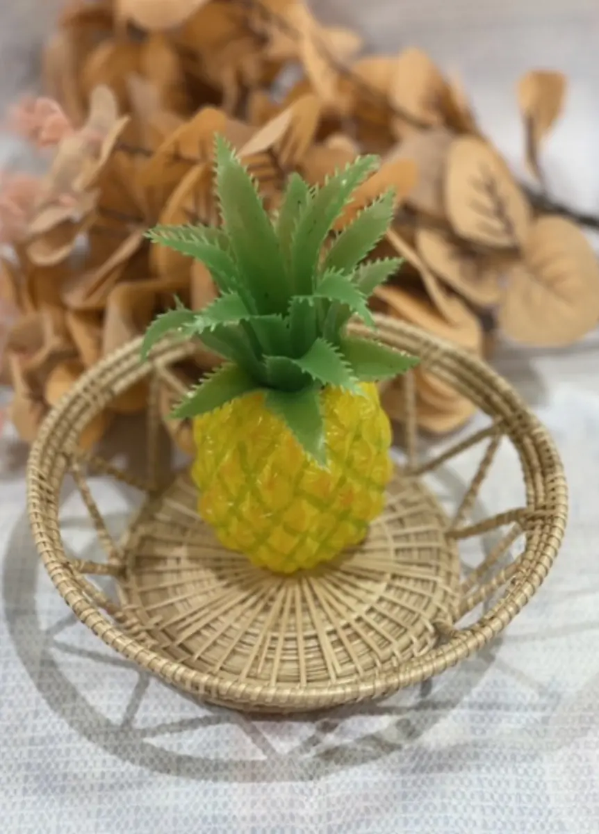 Artificial pineapple d simulation fruit model for display dãcor props x