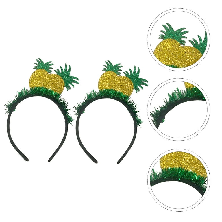 Pcs fruit styled headband pineapple shaped hairband party hairhoop yellow