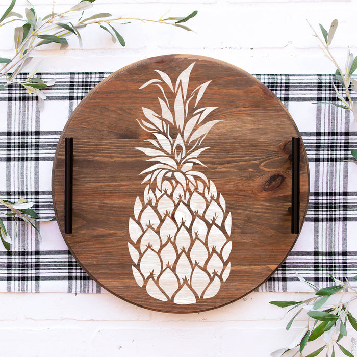 Pineapple stencil in small large sizes