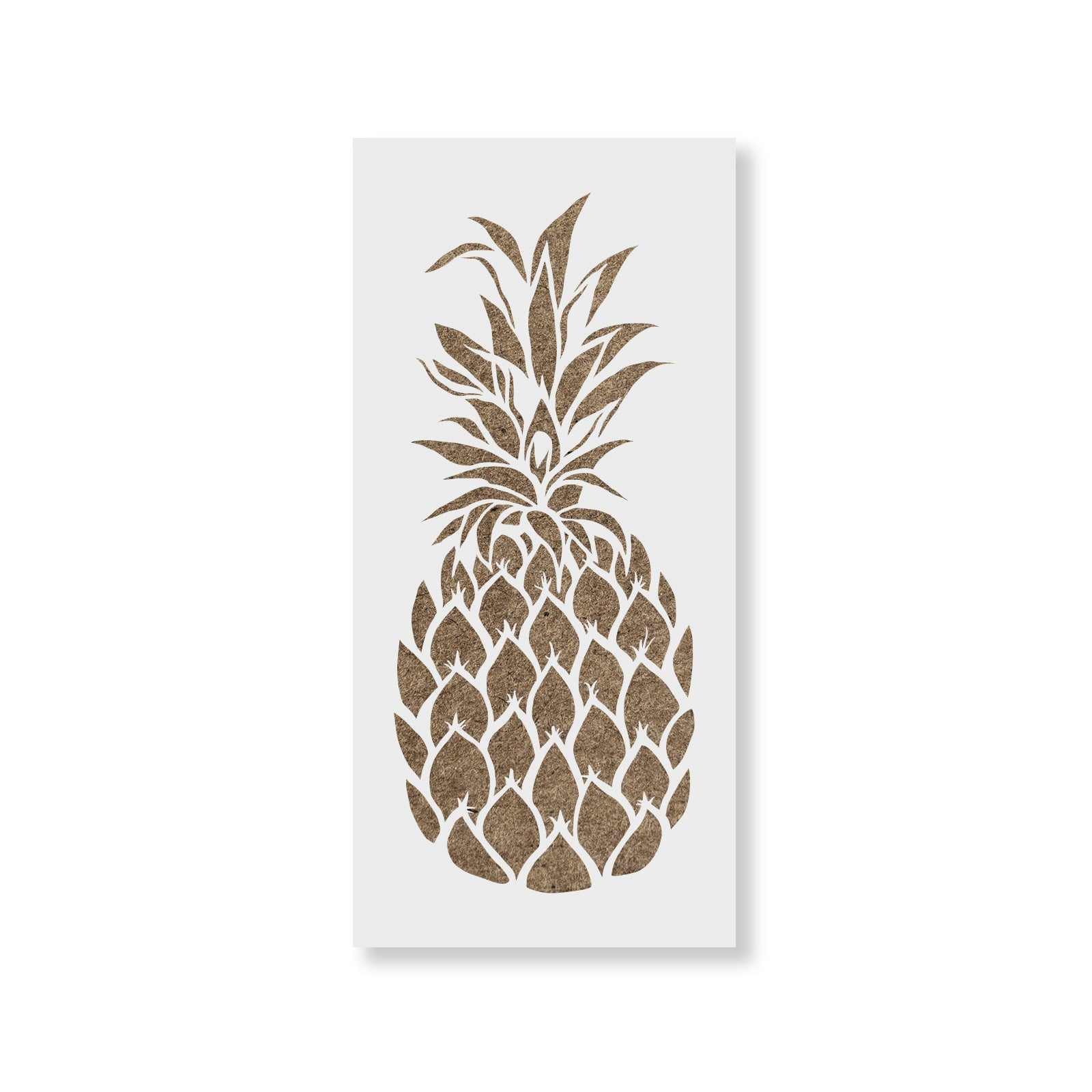 Pineapple stencil in small large sizes