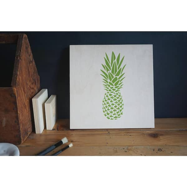 Stencil pineapple stencil s