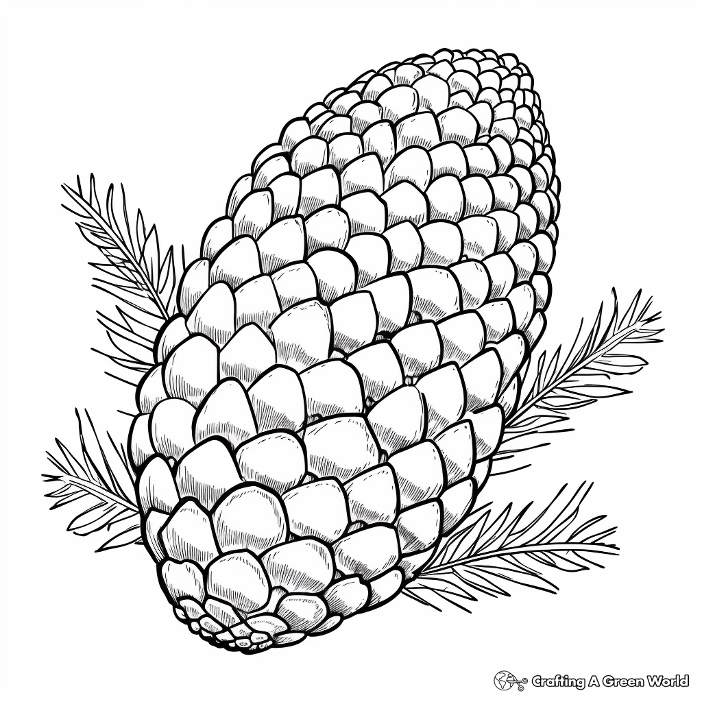 Acorn coloring pages